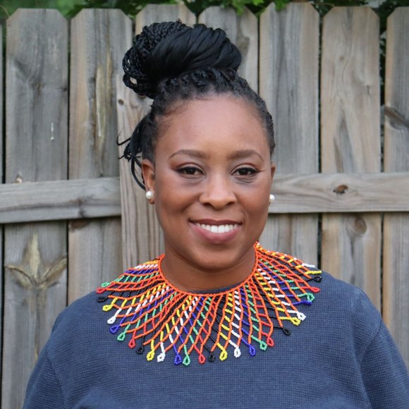 Qurux Beaded Collar Necklace - Picture 4 of 11